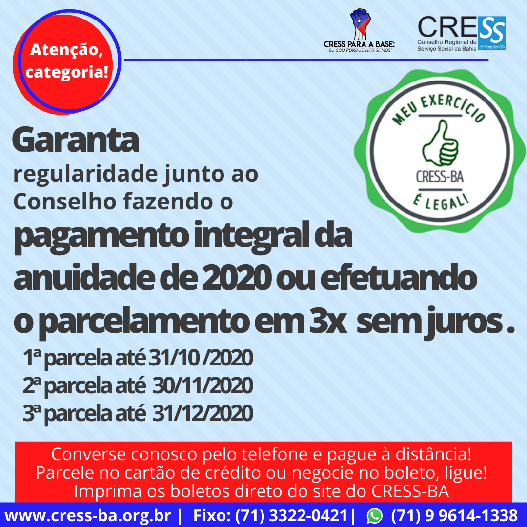 Retrospectiva CRESS-BA 2020, Balanço de algumas das principais ações do  primeiro ano da Gestão CRESS Para a Base: Eu Sou Porque Nós Somos.  #CressBahia #ServiçoSocial, By ‏‎CRESS-Bahia‎‏