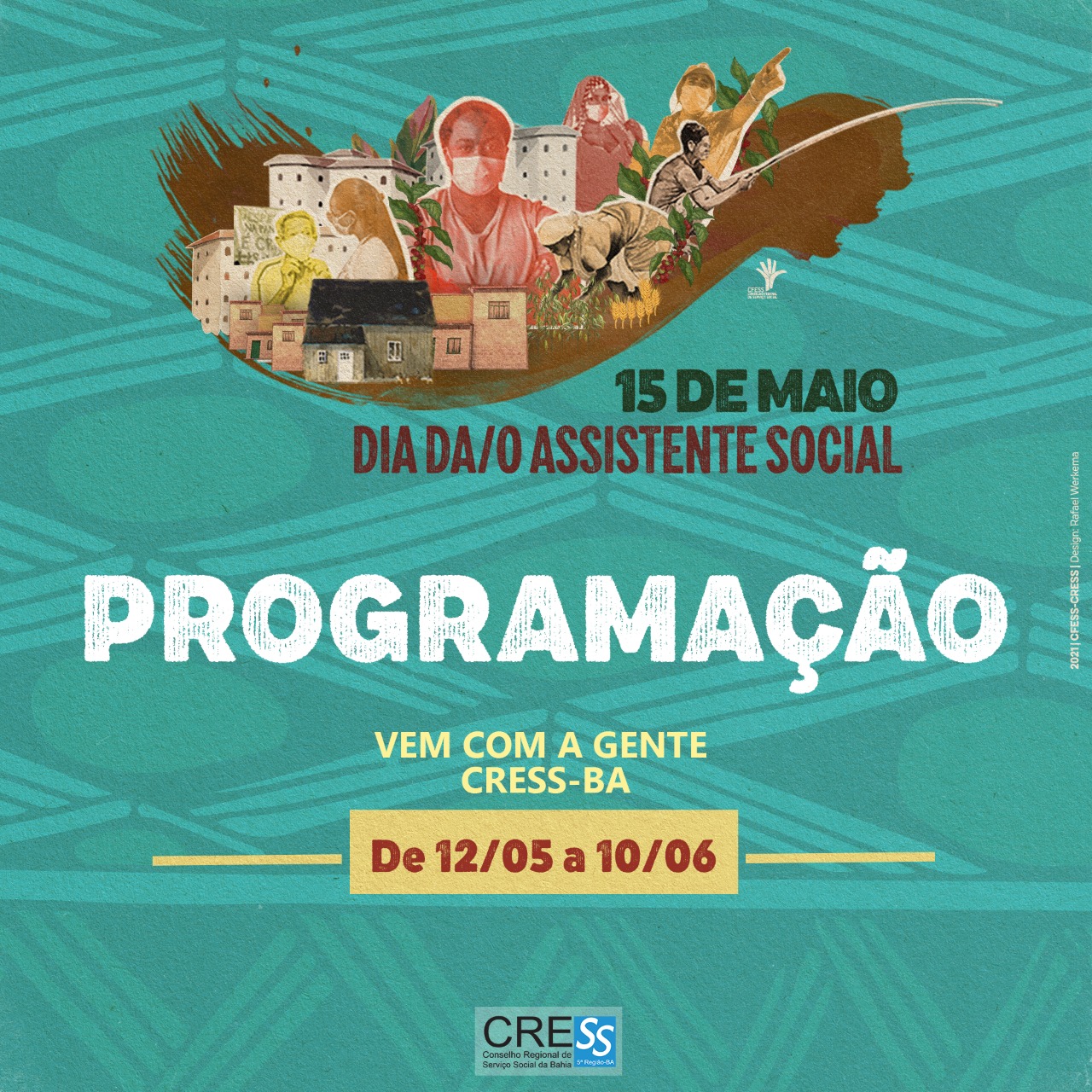 Confira as atividades em comemoração ao Dia da/o Assistente Social 2021