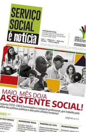 Serviço Social é notícia! CFESS lança informativo nacional, para fortalecer comunicação com a categoria