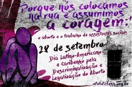 Leia o CFESS Manifesta sobre o aborto e o trabalho de assistentes sociais