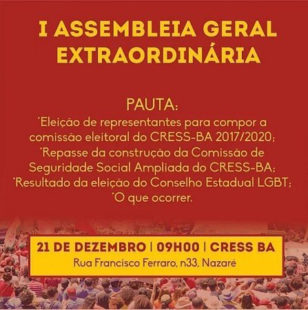 EDITAL DE CONVOCAÇÃO