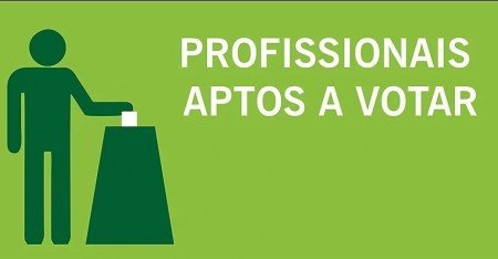 Relação de profissionais aptos a votar 