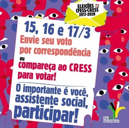 Eleições do Conjunto CFESS-CRESS: é hora de votar!