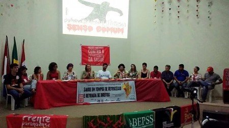 CRESS-BA participou do VII Seminário da Frente Nacional Contra a Privatização da Saúde – FNCPS