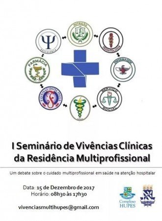 I Seminário de Vivências Clínicas do COM-HUPES acontecerá em dezembro