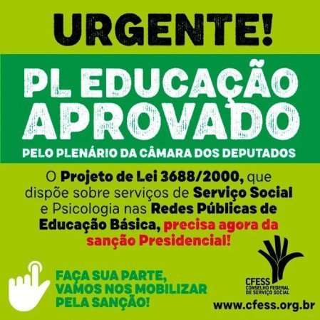 PL Educação é aprovado na Câmara dos Deputados e vai à sanção presidencial.