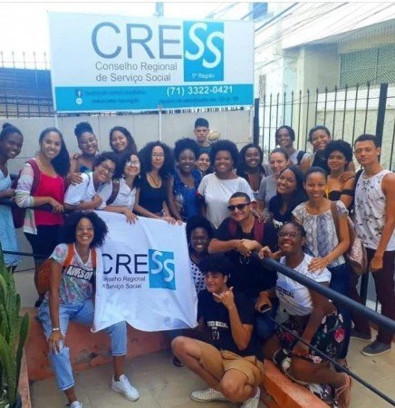 O Cress-Ba, recebeu estudantes da disciplina Introdução ao Serviço Social do Curso de Serviço Social da UFBA.