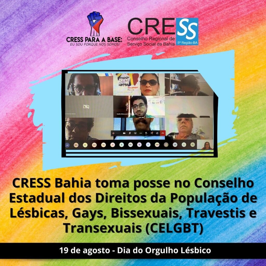 CRESS Bahia toma posse no CELGBT