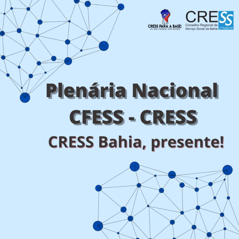 Plenária Nacional, CRESS Bahia presente!