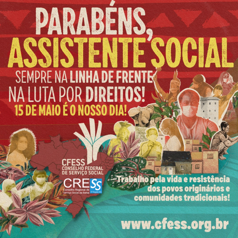 PARABÉNS ASSISTENTE SOCIAL!