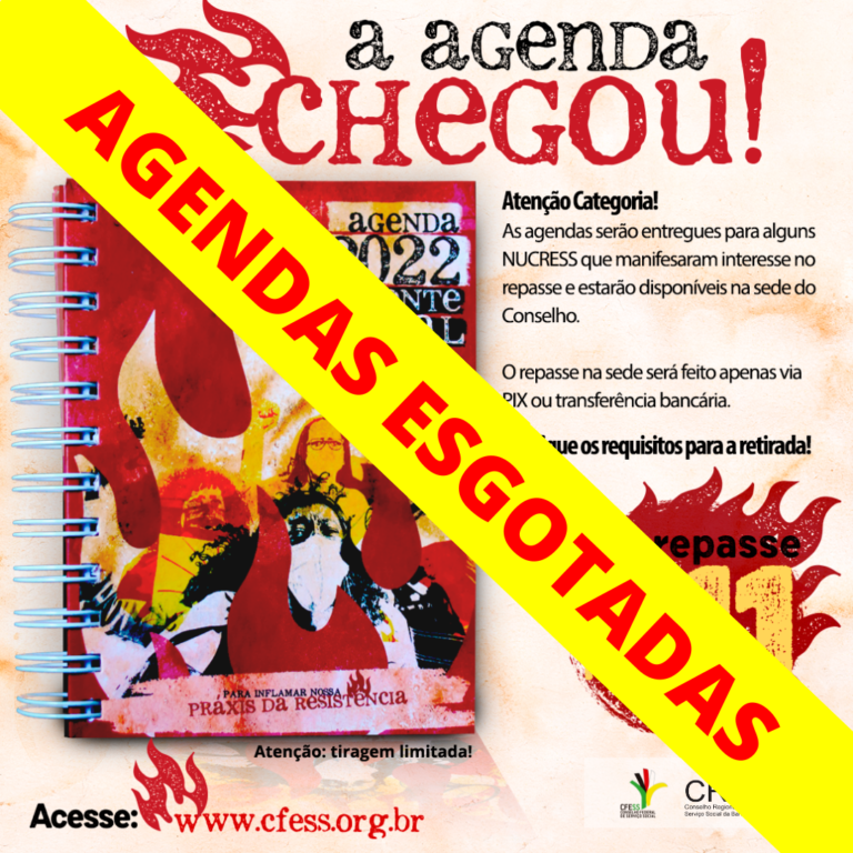Agendas 2022 esgotadas!