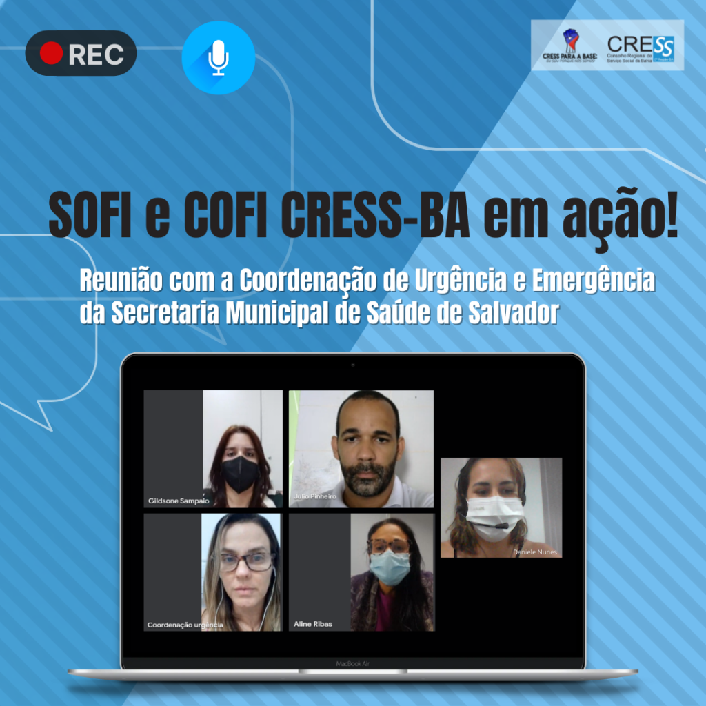 SOFI e COFI CRESS-BA em ação, confira mais uma atividade!