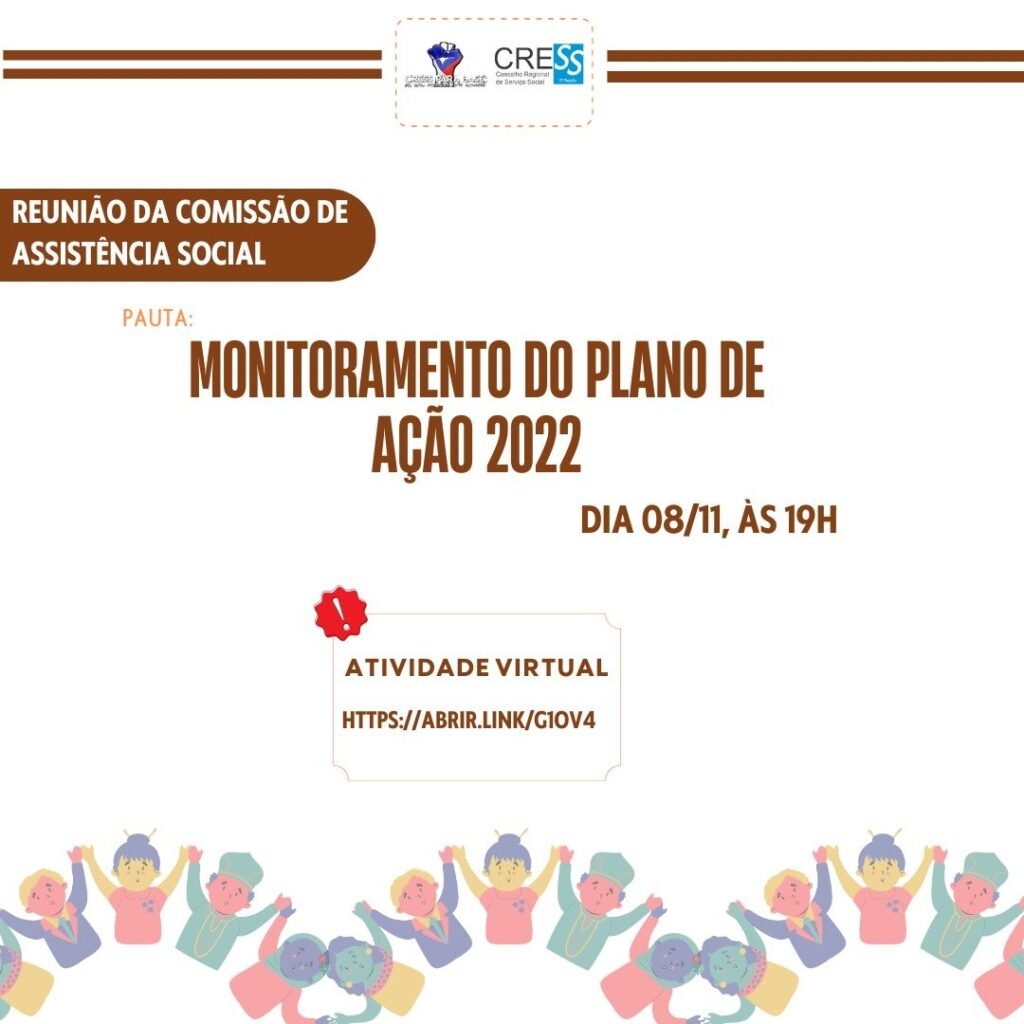 Reunião da Comissão de Assistência Social acontecerá na próxima terça-feira (08)