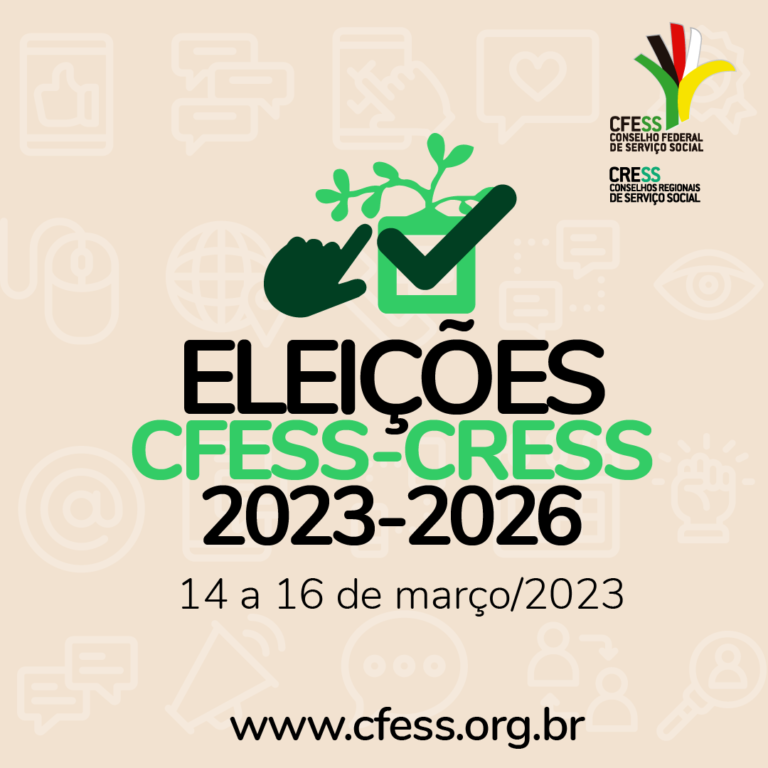Vêm aí as Eleições CFESS-CRESS 2023-2026