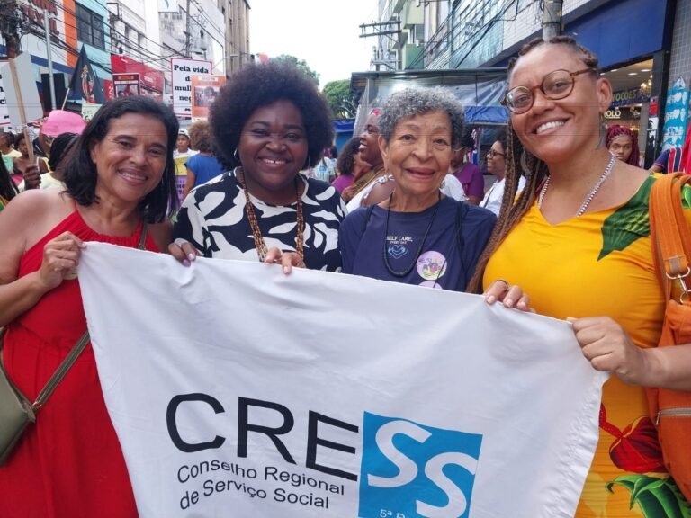 CRESS-BA presente na Marcha das Mulheres Negras no 25 de julho