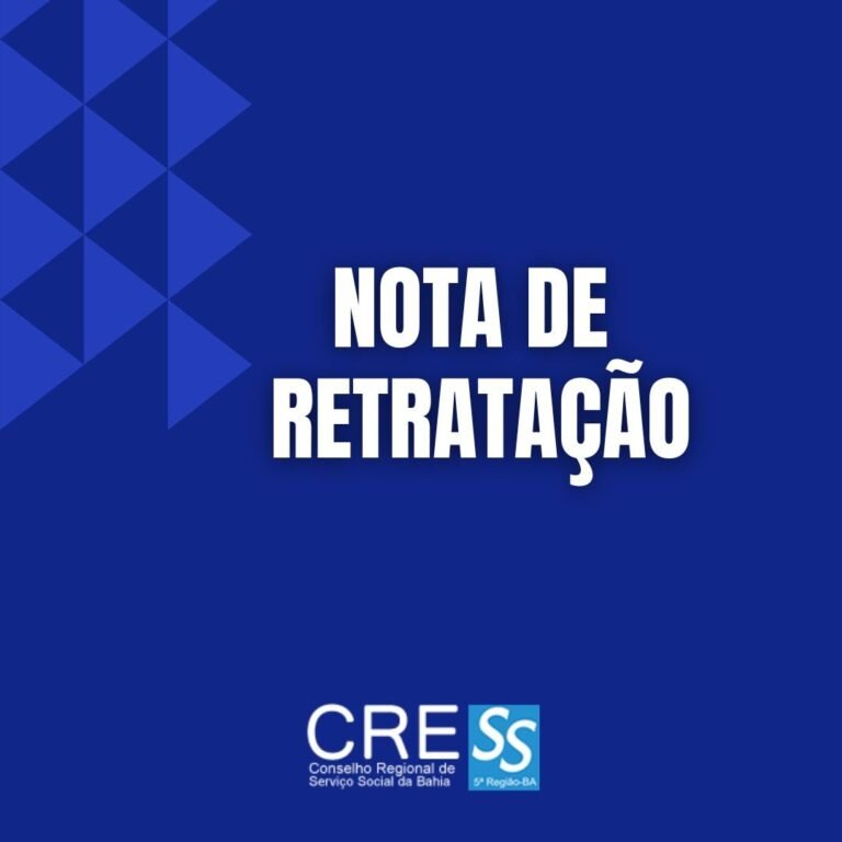 Nota de retratação pública com a Prefeitura de Itaberaba
