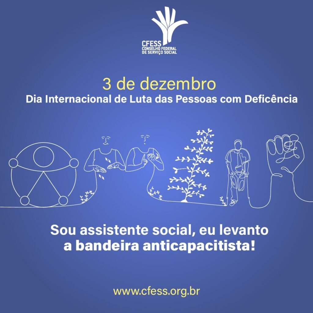 A luta contra o capacitismo é cotidiana no Serviço Social: tem novidade chegando!