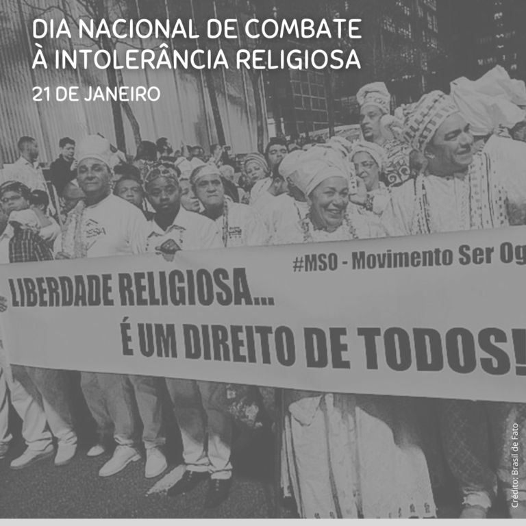 Dia Nacional de Combate à Intolerância Religiosa