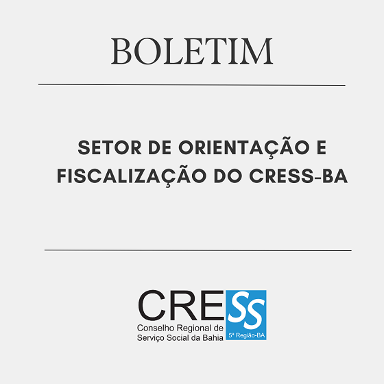Atividades do Setor de Orientação e Fiscalização em três territórios da Bahia