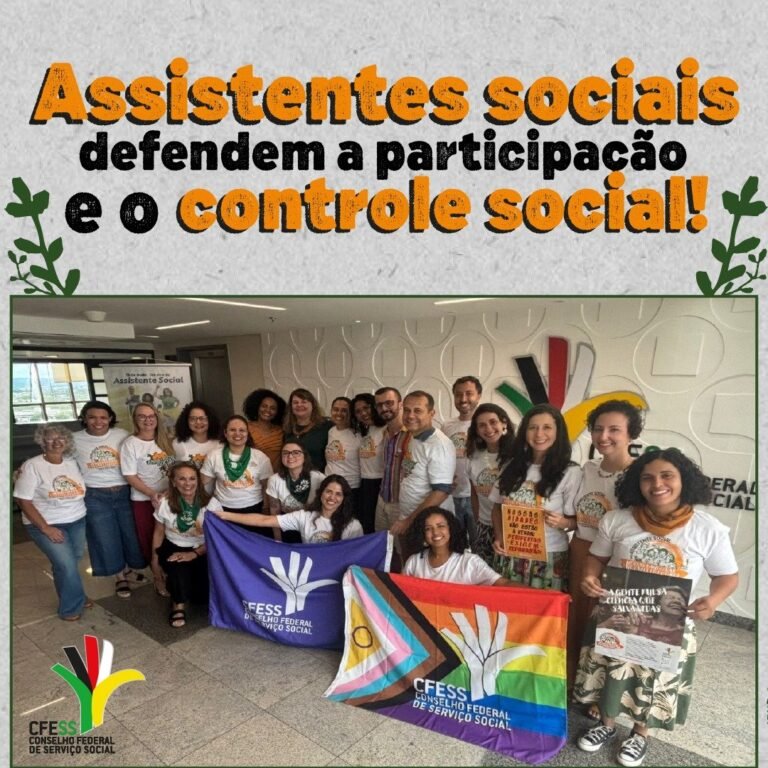 CFESS promove atividade com representantes em conselhos e fóruns de defesa de direitos e políticas sociais