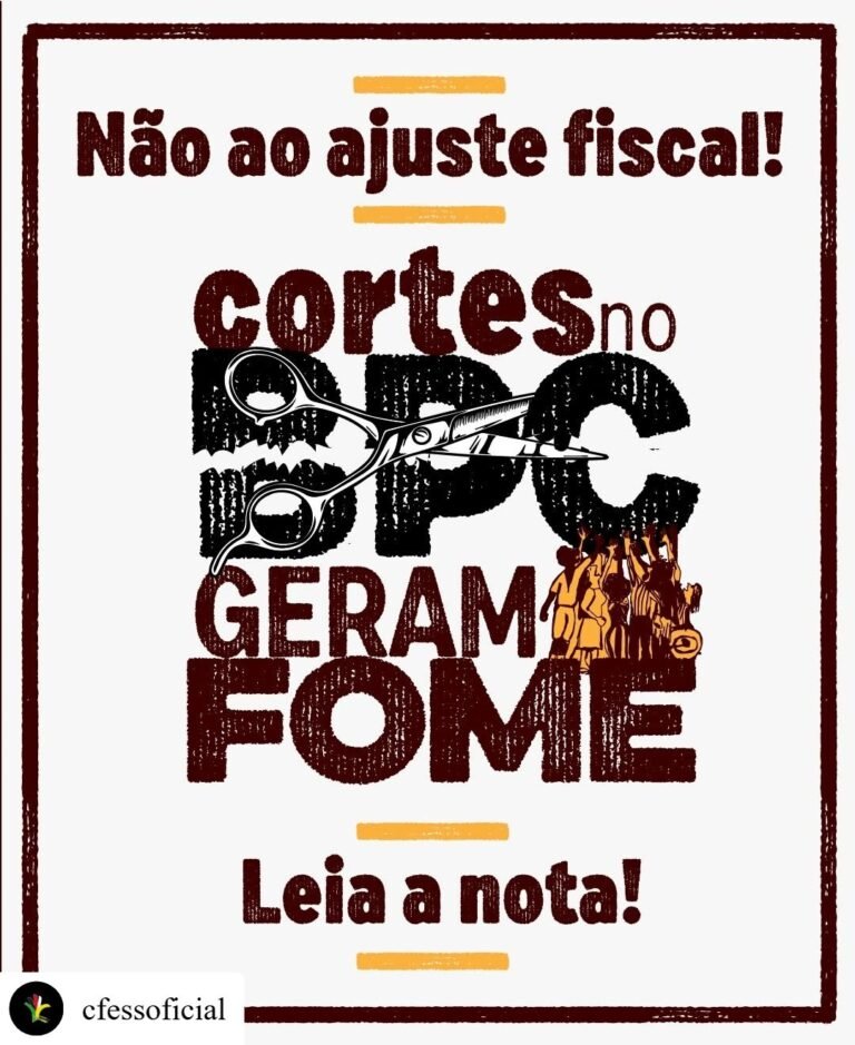 Repúdio ao ajuste fiscal do governo federal (PL 4614/2024)!