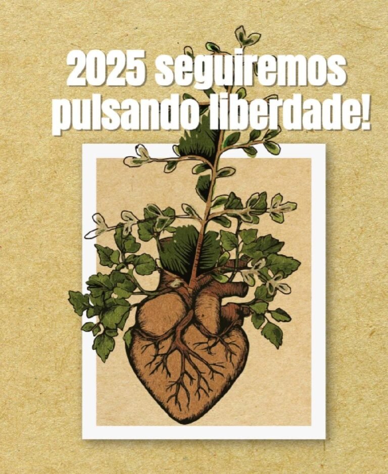 2024 ecoamos vida-liberdade. 2025 seguiremos pulsando liberdade!