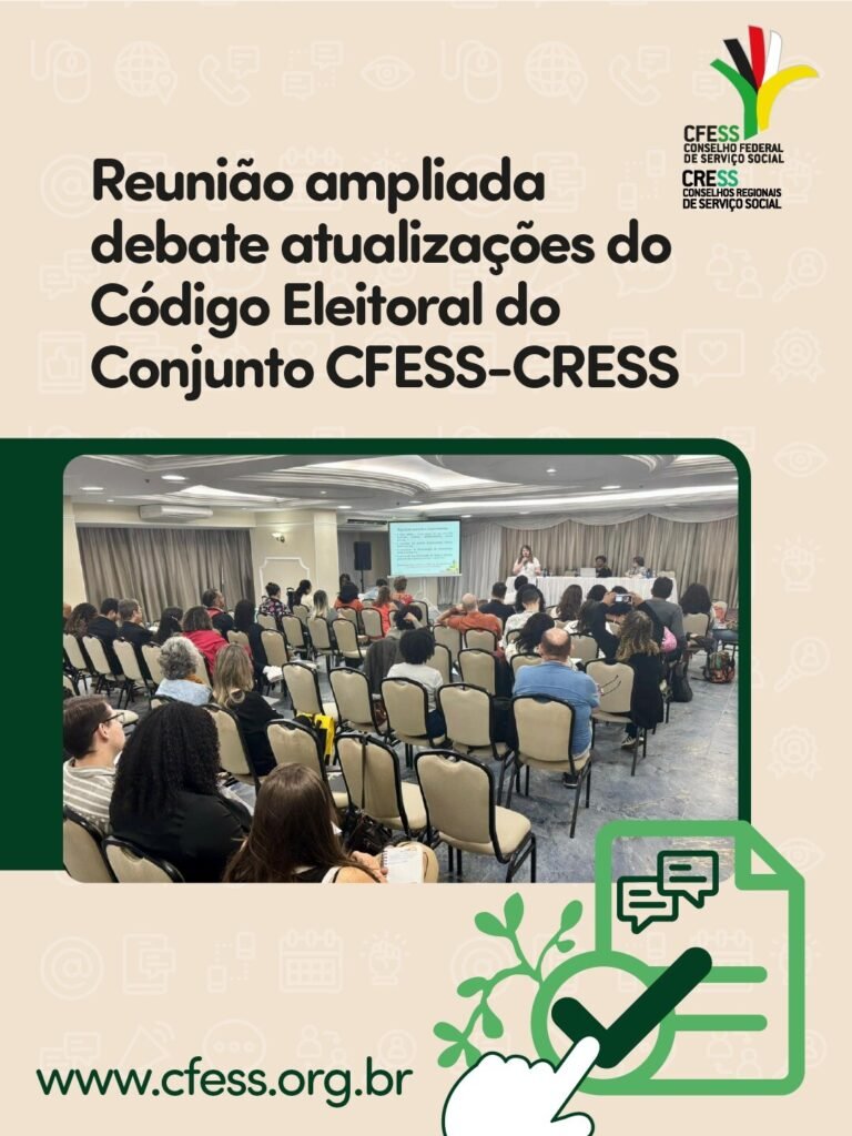 Vêm aí as eleições do Conjunto CFESS-CRESS e você faz parte desse processo