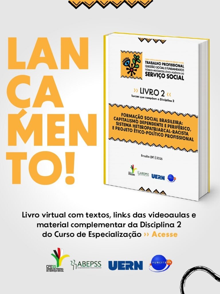 CFESS e Abepss lançam segundo livro do Curso de Especialização