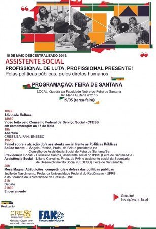 Articulação de assistentes sociais das maternidades de Salvador debate exercício profissional e protocolo de atuação nas reuniões da comissão de saúde
