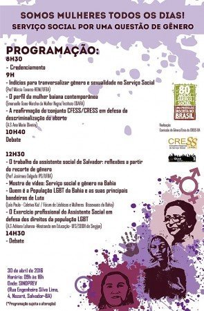 Comissão de saúde do CRESS-BA realizará reunião para repasse do Seminário Nacional o trabalho do/a assistente social na Política sobre Drogas e Saúde
