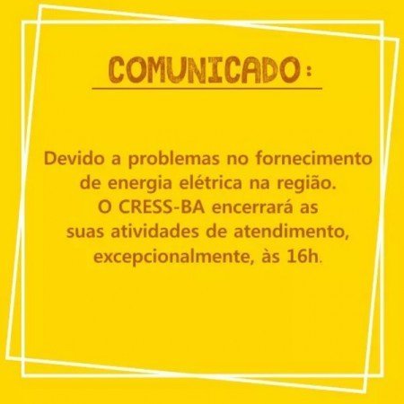 Participe da Il Assembleia Geral Ordinária de 2018 do CRESS-BA que acontecerá em 20 de outubro
