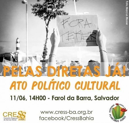 Divulgada lista de participantes para a mesa redonda Formação profissional e produção de conhecimento em Serviço Social na Bahia: trajetórias e contri