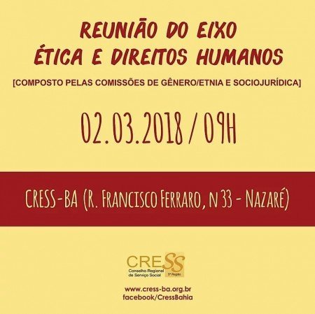 Participem da Reunião NUCRESS Bacia do Rio Corrente! 
