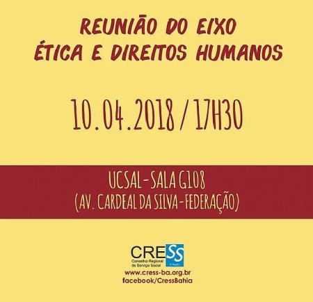 Participem da Reunião Comissão SocioJurídica!