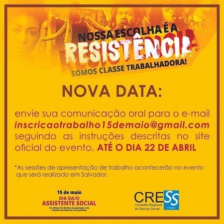II Assembleia Geral Ordinária do Cress-BA de 2019.