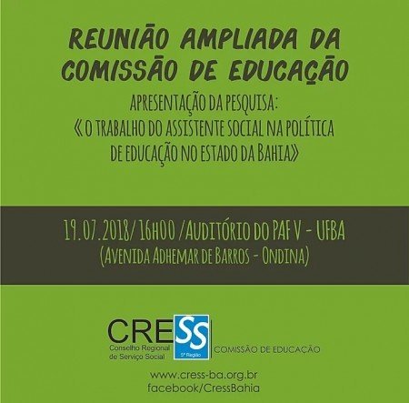 Confiram A Reunião da Comissão de Educação no município de Feira de Santana/Ba.