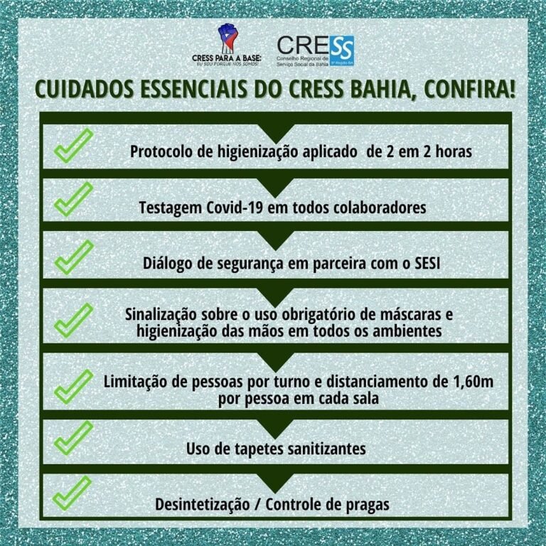 CRESS Bahia mantém suspenso o atendimento presencial – Veja como entrar em contato