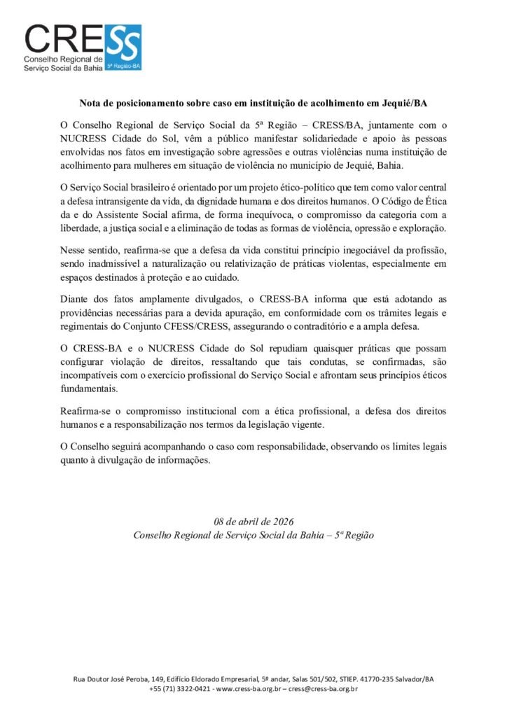 Serviço Social e Hemoterapia é tema de seminário realizado pelo HEMOBA