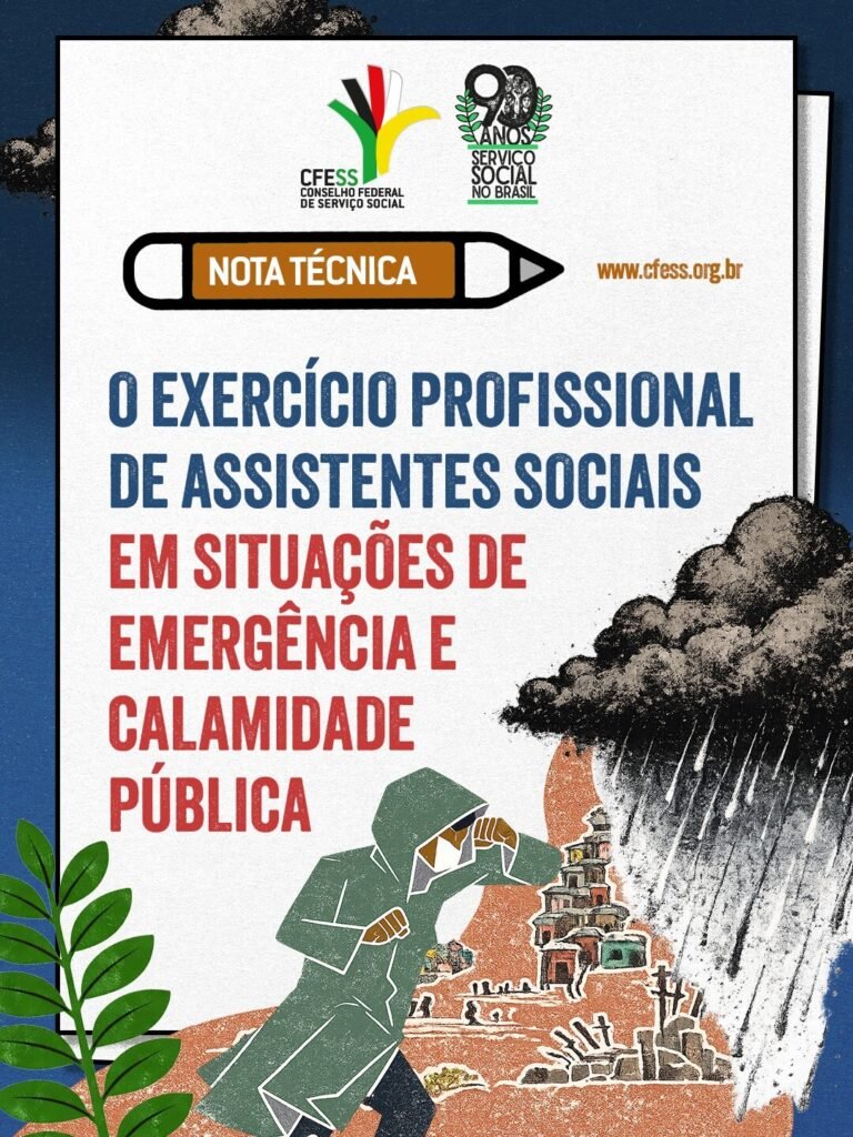 Emergências e calamidade pública são assuntos para assistente social