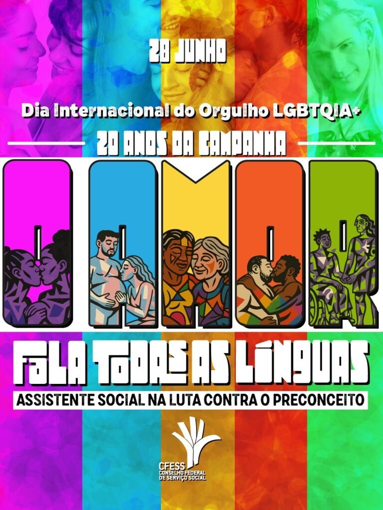 No Serviço Social, “o amor fala todas as línguas”: Dia Internacional do Orgulho LGBTQIA+
