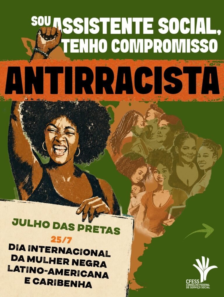 Assistentes sociais reafirmam compromisso antirracista no exercício profissional